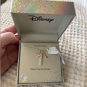 Disney Mickey Mouse L two tone charm necklace